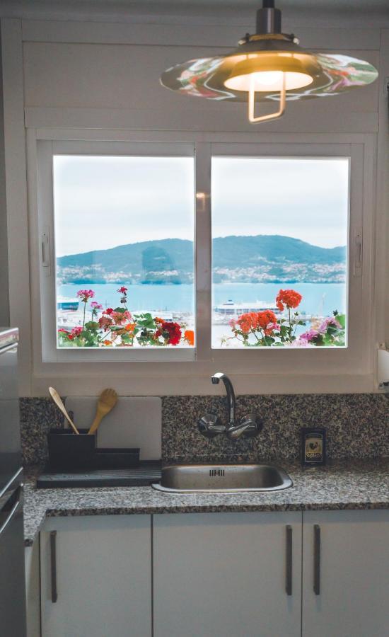Atico Con Vistas Entre Centro Y Playa Apartment วิโก ภายนอก รูปภาพ