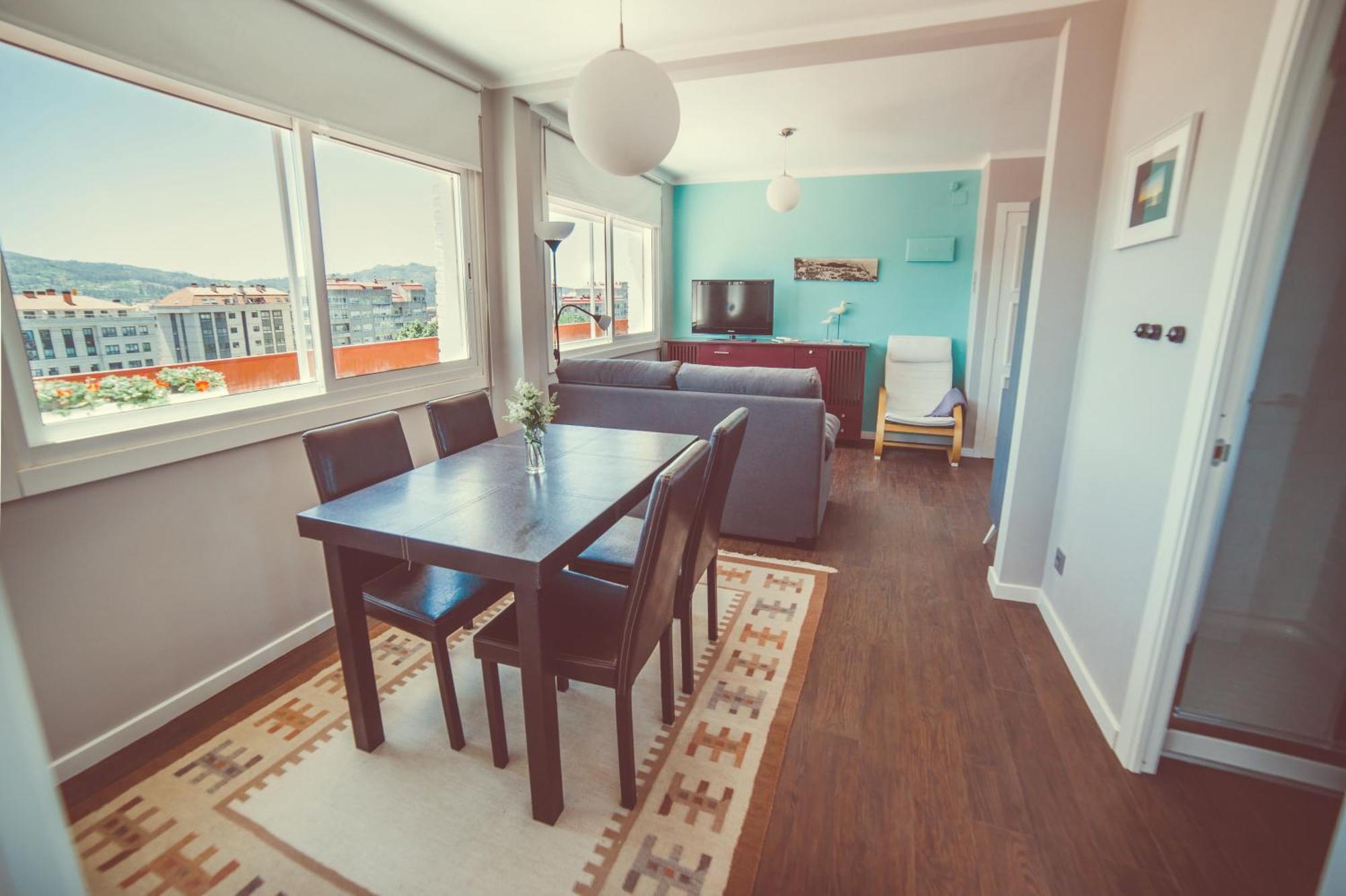 Atico Con Vistas Entre Centro Y Playa Apartment วิโก ภายนอก รูปภาพ